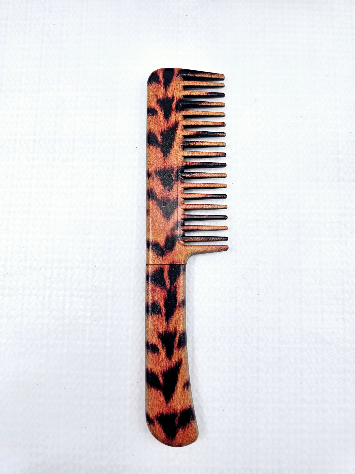 Tiger | Mini Hair Comb | Concealed Knife