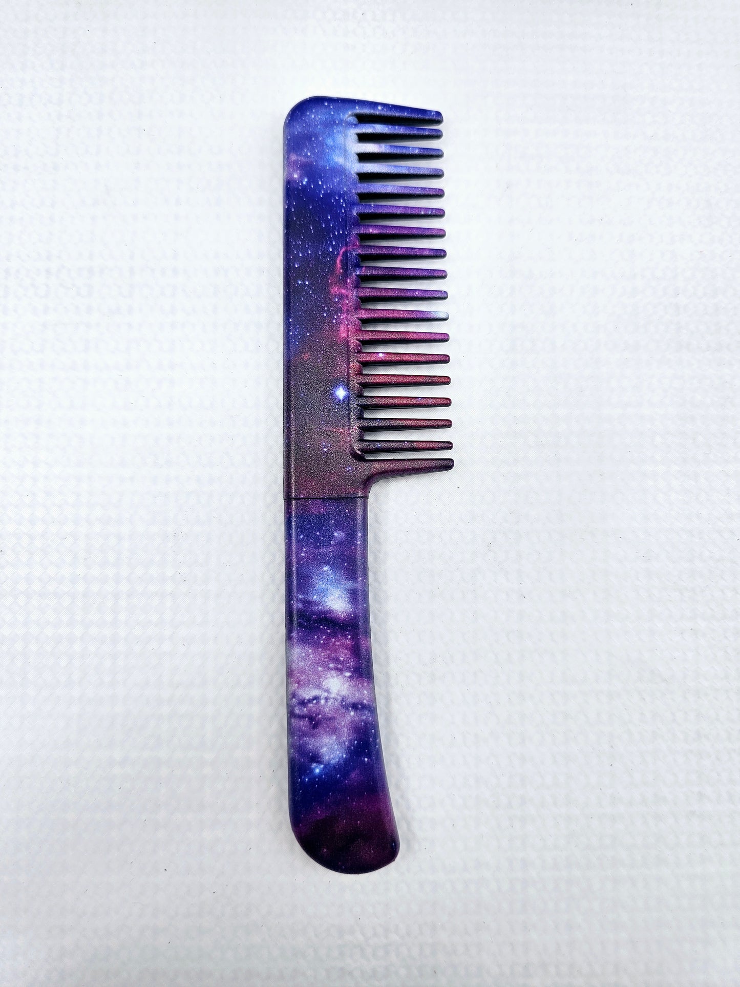 Galaxy Mini Hair Comb | Concealed Knife