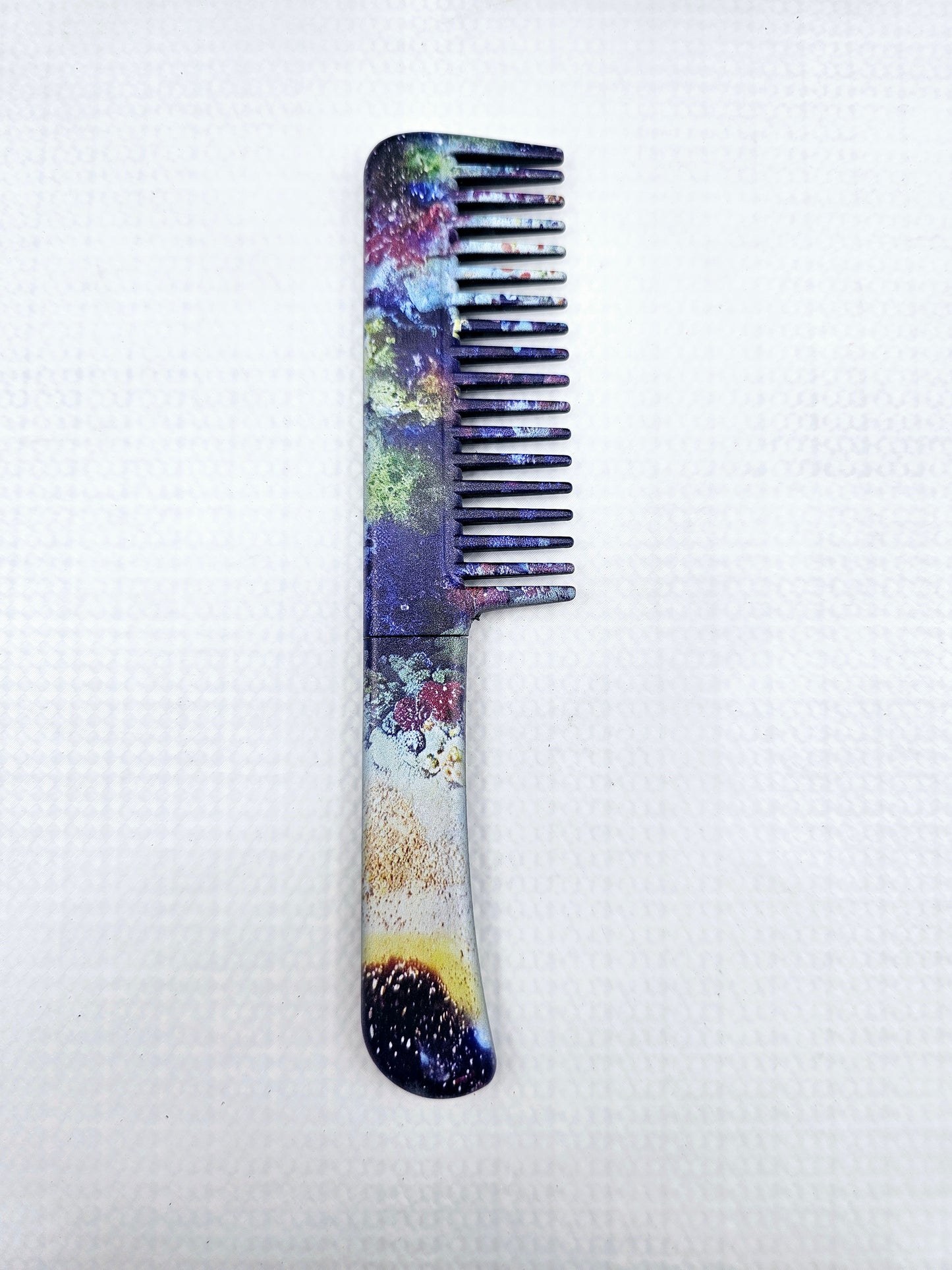 Multi-Color | Hair Comb | Concealed Knife