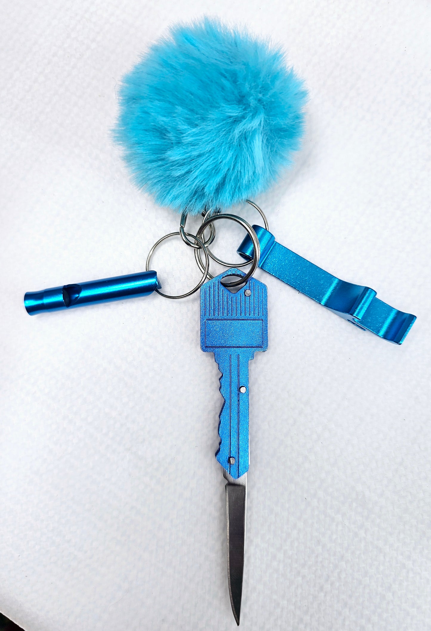 Mini-Pom Self-Defense Keychain Sets