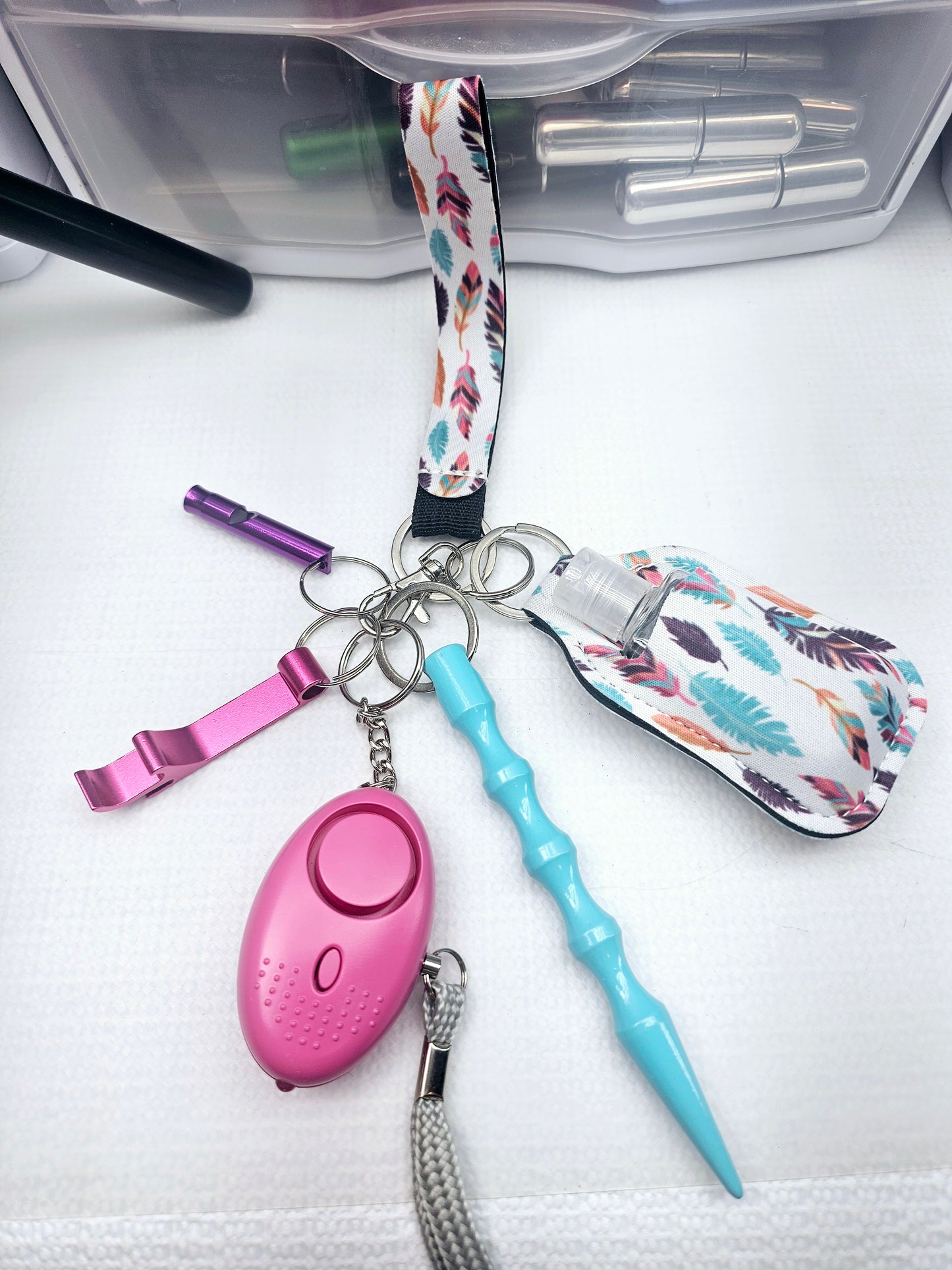 Lanyard Wristlet Keychain Sets