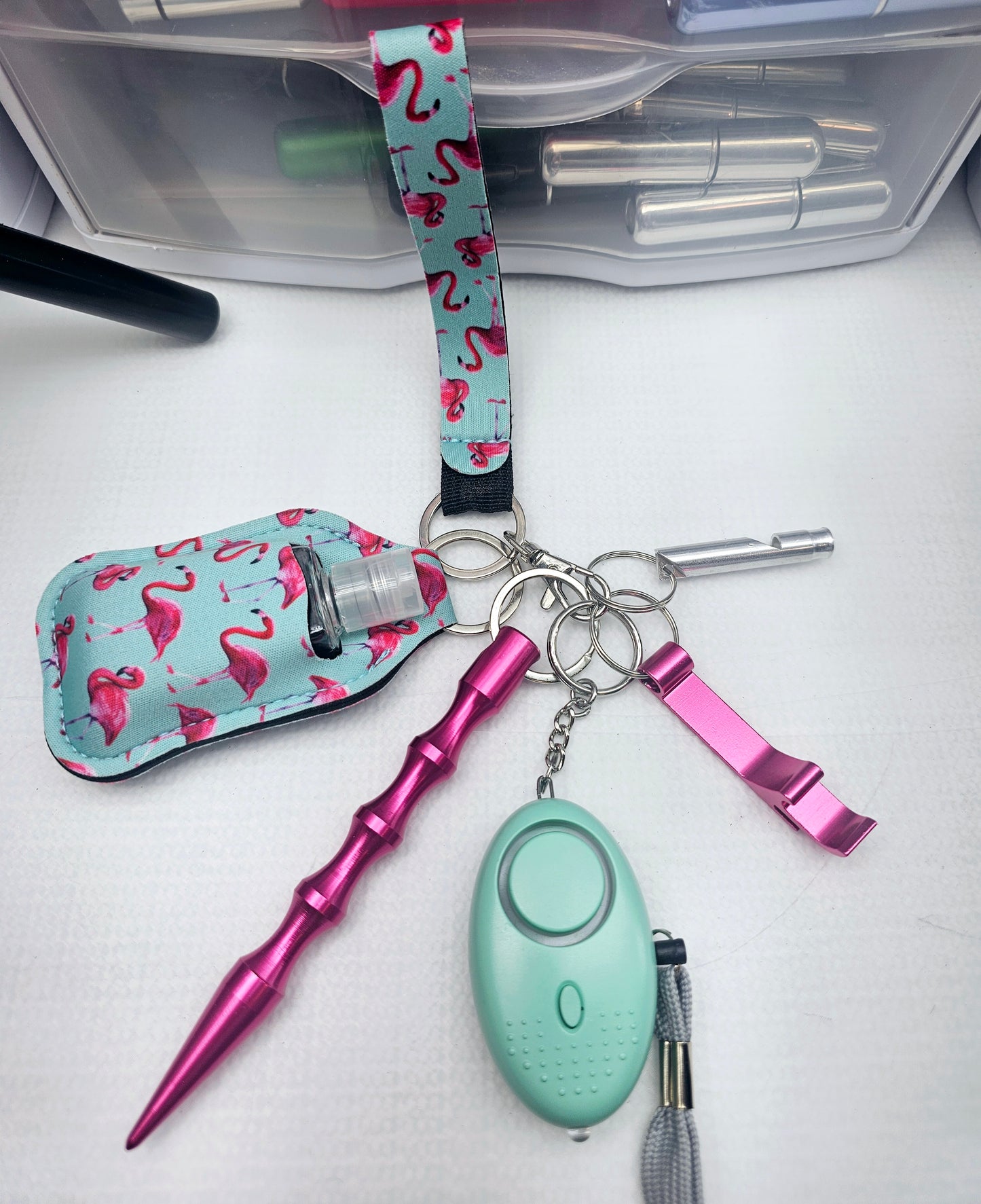 Lanyard Wristlet Keychain Sets