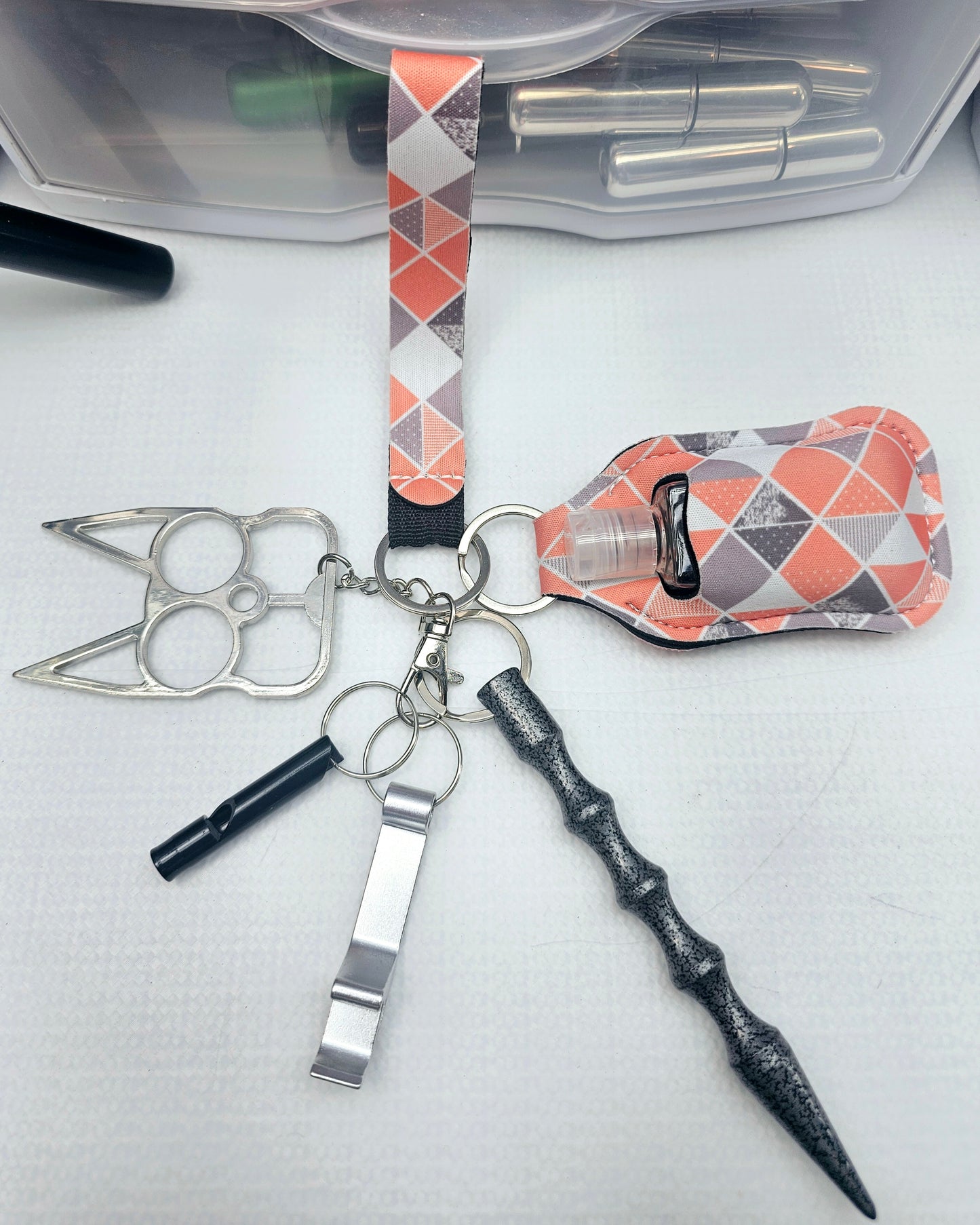 Lanyard Wristlet Keychain Sets