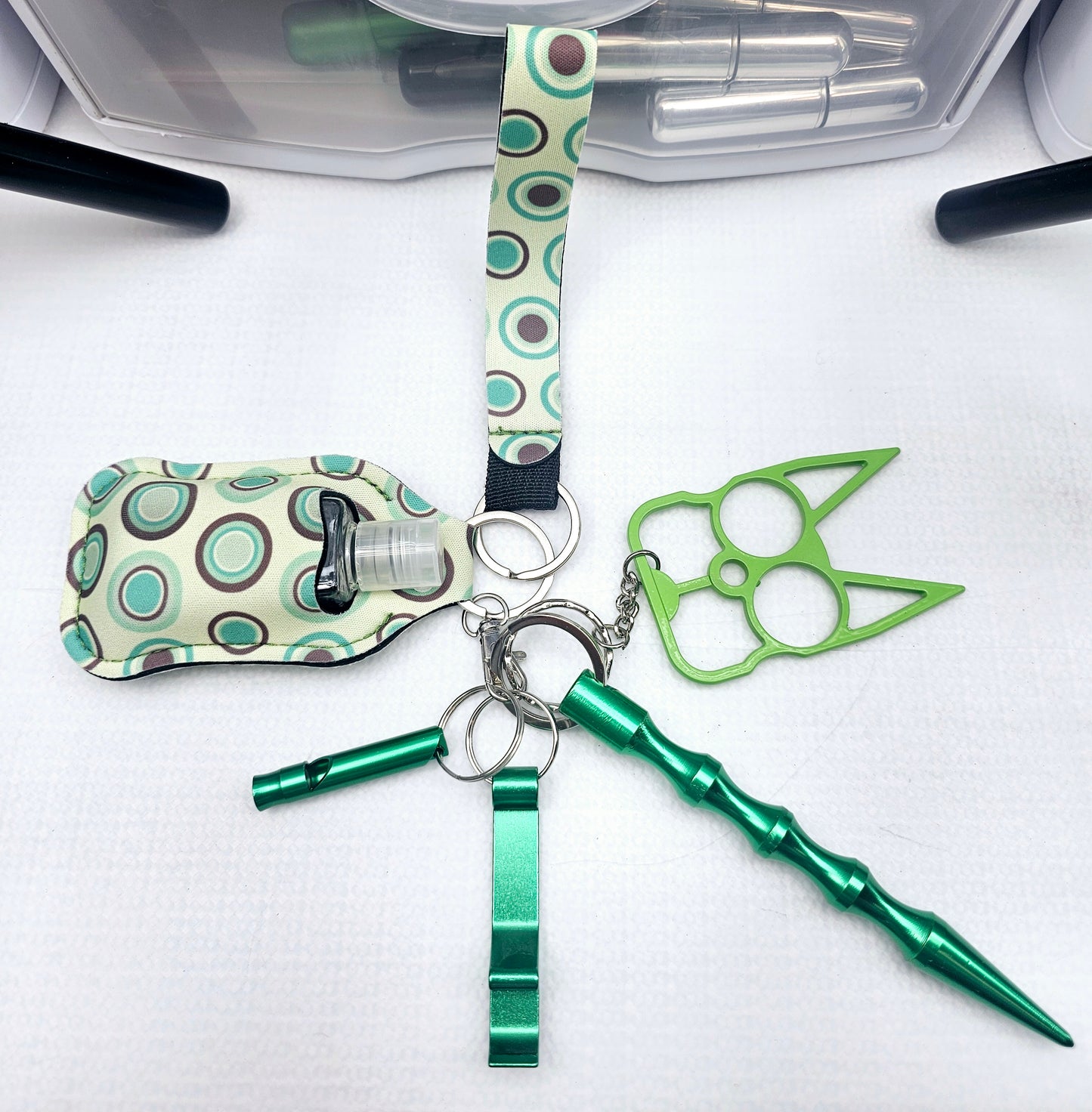 Lanyard Wristlet Keychain Sets