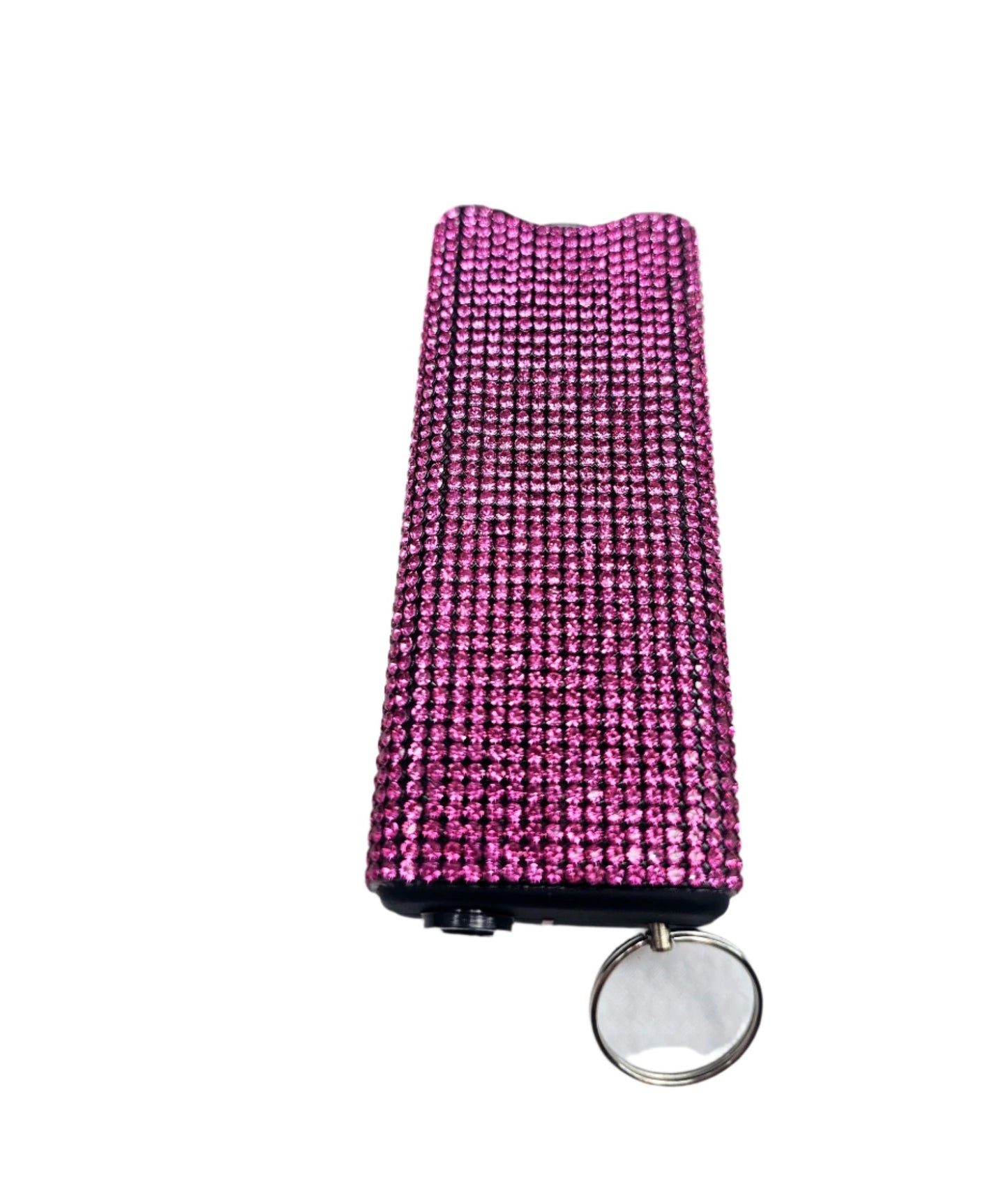 Hot Pink | Rhinestone Taser & Flashlight