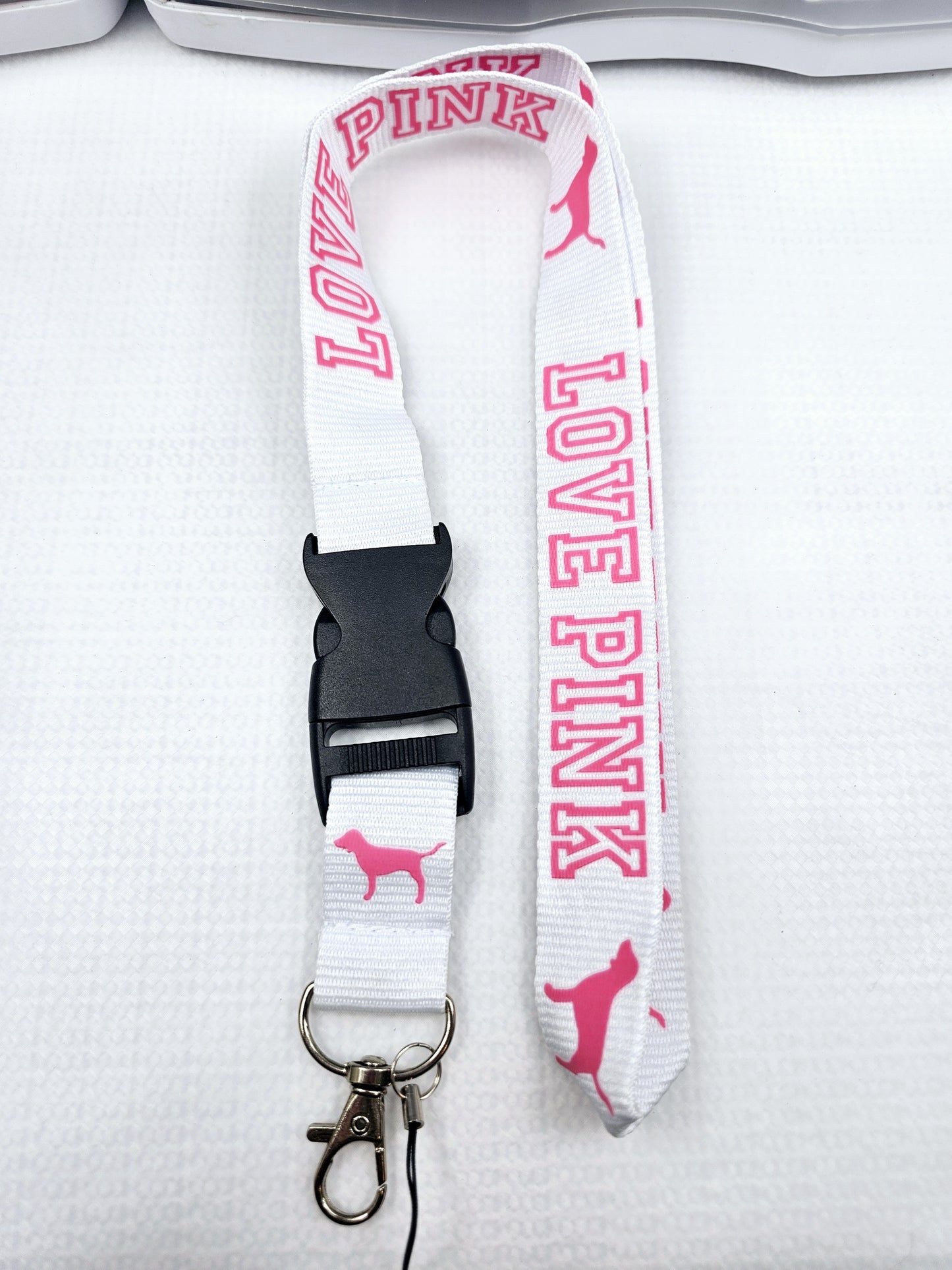 Love Pink Neck-Lanyards