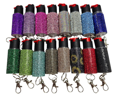 Rhinestone Pepper Sprays