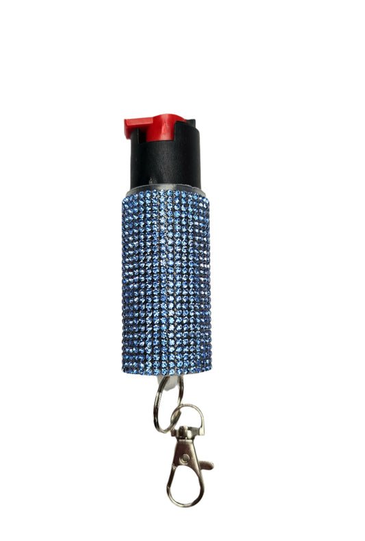 Denim Blue | Rhinestone Pepper Spray