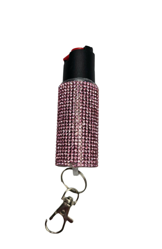 Pink | Rhinestone Pepper Spray