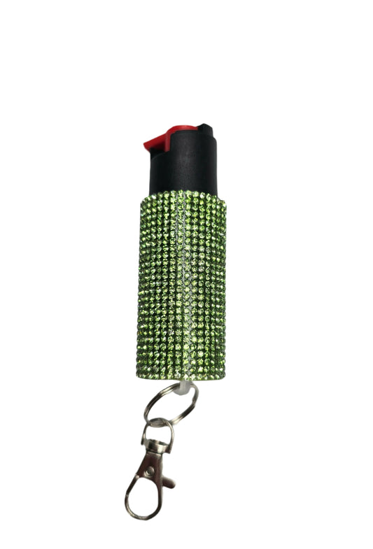 Lime Green | Rhinestone Pepper Spray