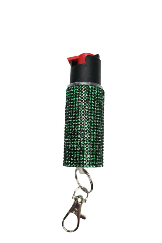 Forest Green | Rhinestone Pepper Spray