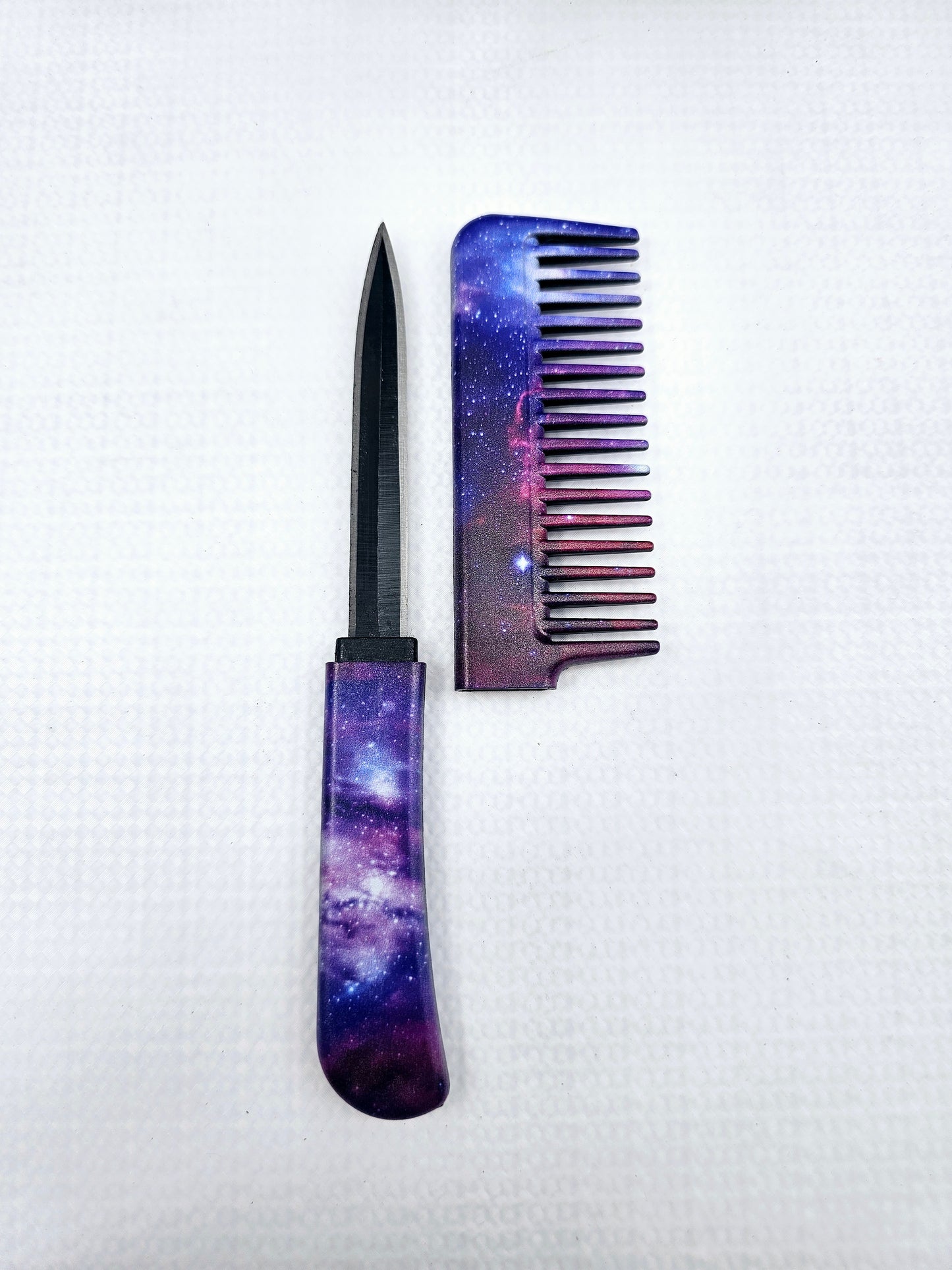 Galaxy Mini Hair Comb | Concealed Knife