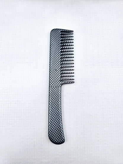 Black & Silver I Mini Hair Comb | Concealed Knife