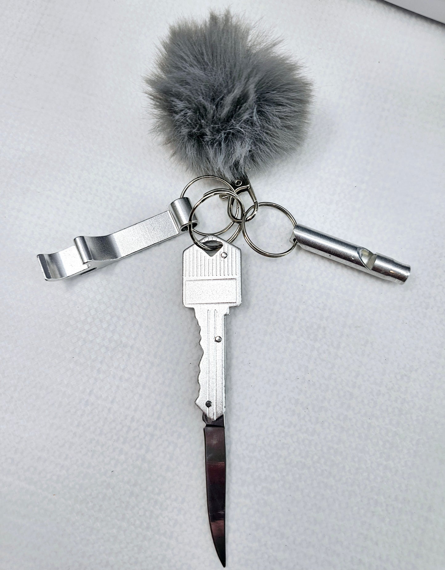 Mini-Pom Self-Defense Keychain Sets