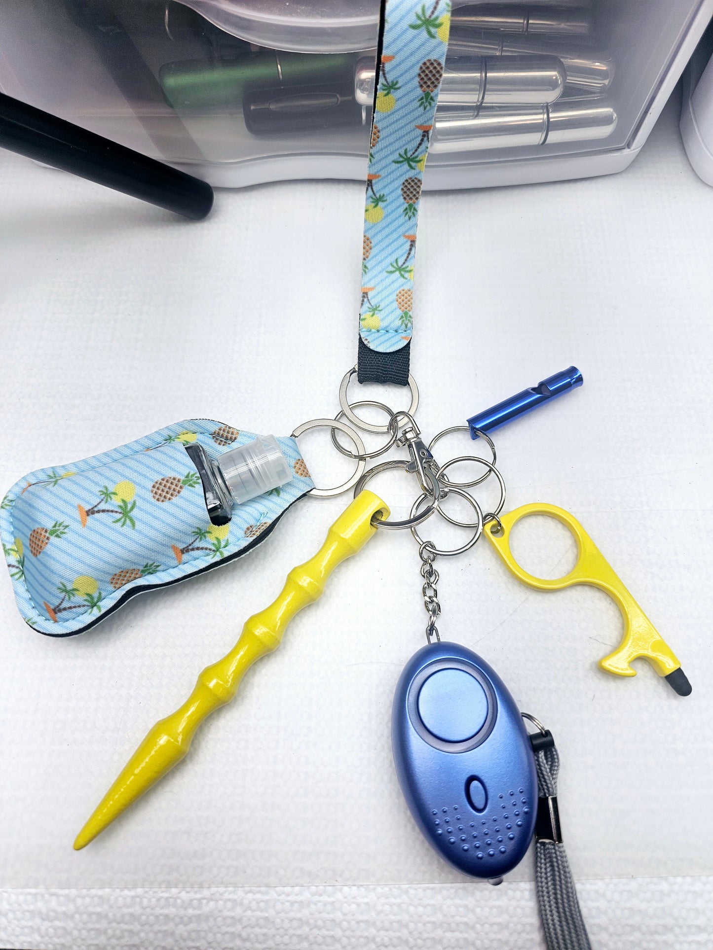 Lanyard Wristlet Keychain Sets