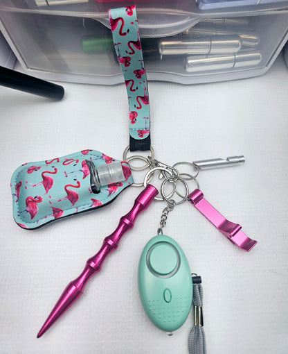 Lanyard Wristlet Keychain Sets
