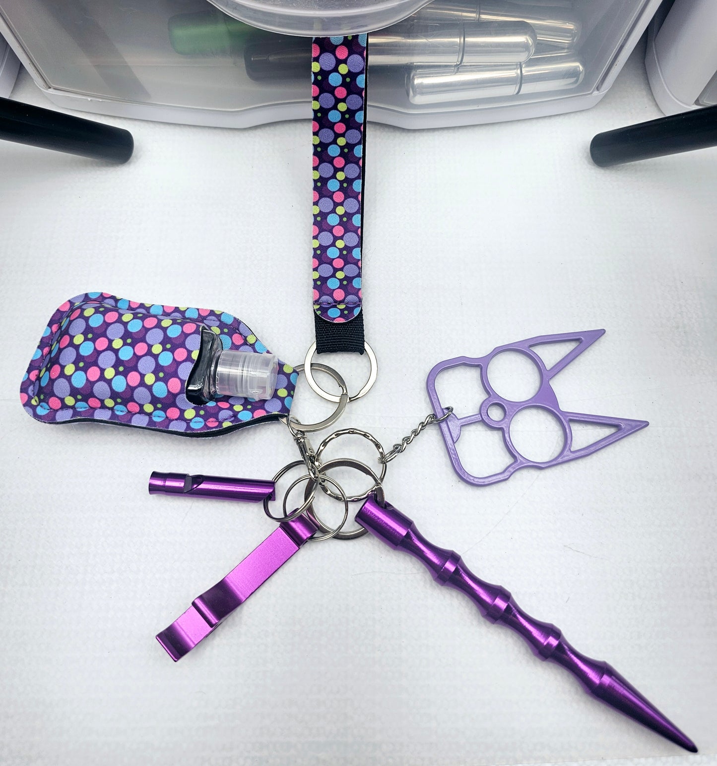 Lanyard Wristlet Keychain Sets