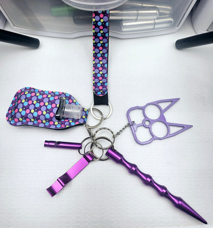 Lanyard Wristlet Keychain Sets