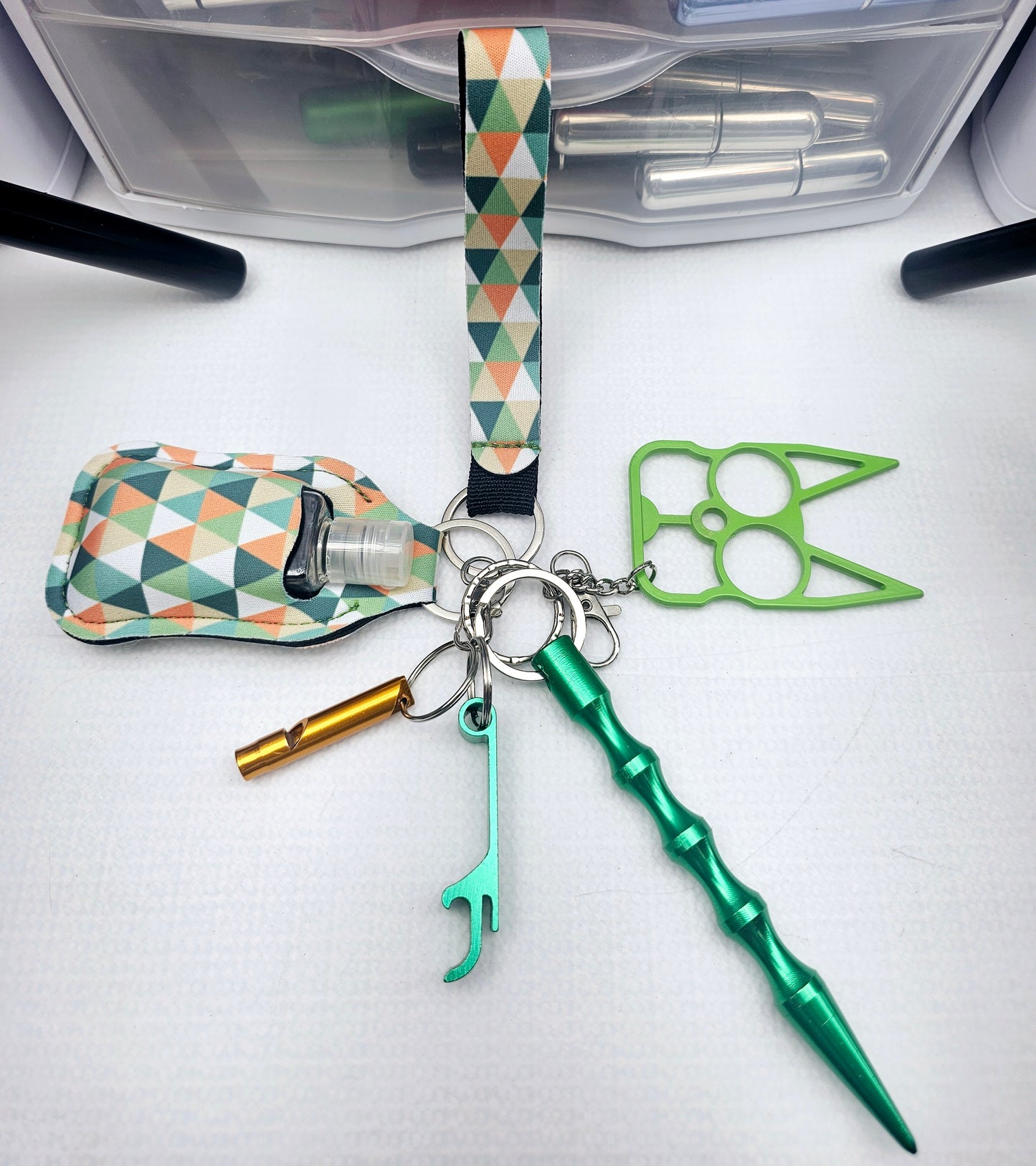 Lanyard Wristlet Keychain Sets