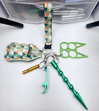 Lanyard Wristlet Keychain Sets