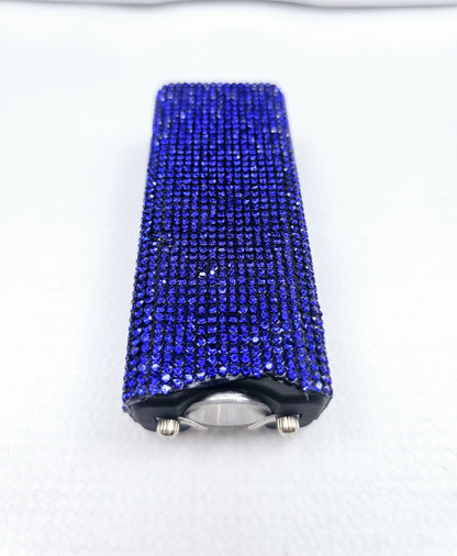 Blue | Rhinestone Taser | Flashlight