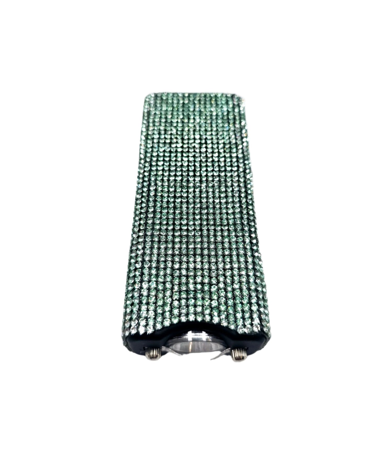 Green | Rhinestone Taser I Flashlight