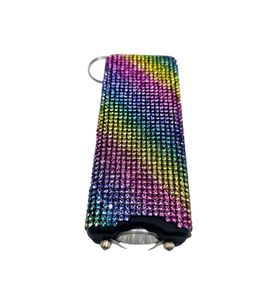 Rainbow | Rhinestone Taser | Flashlight