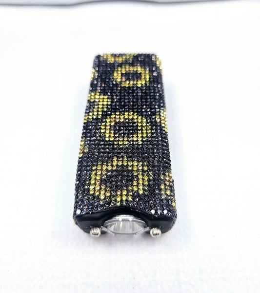 Sunflower | Rhinestone Taser I Flashlight