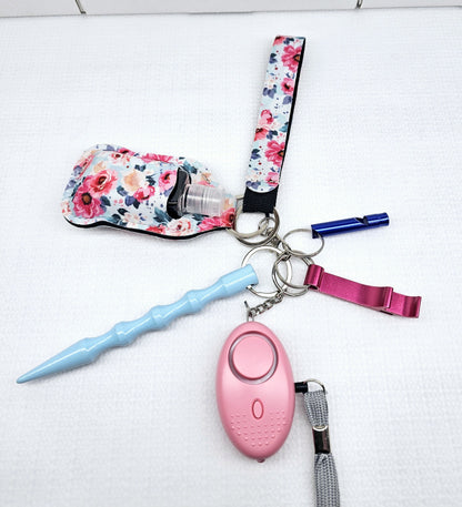Daisy's Flower Wristlet Keychain Sets