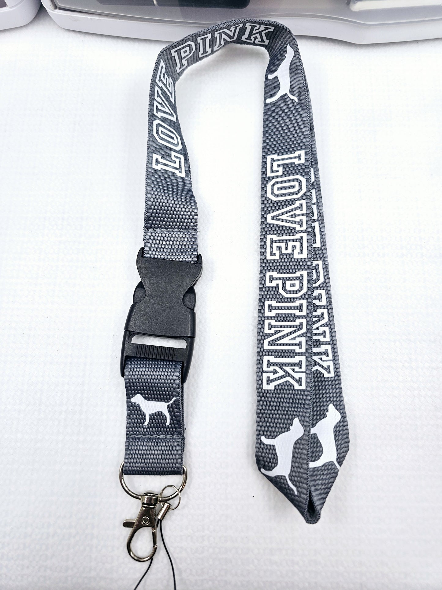 Love Pink Neck-Lanyards