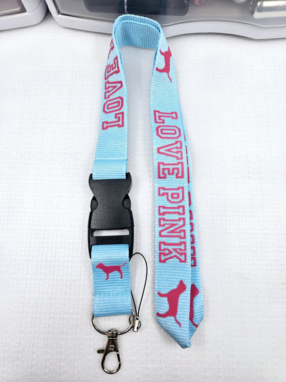 Love Pink Neck-Lanyards