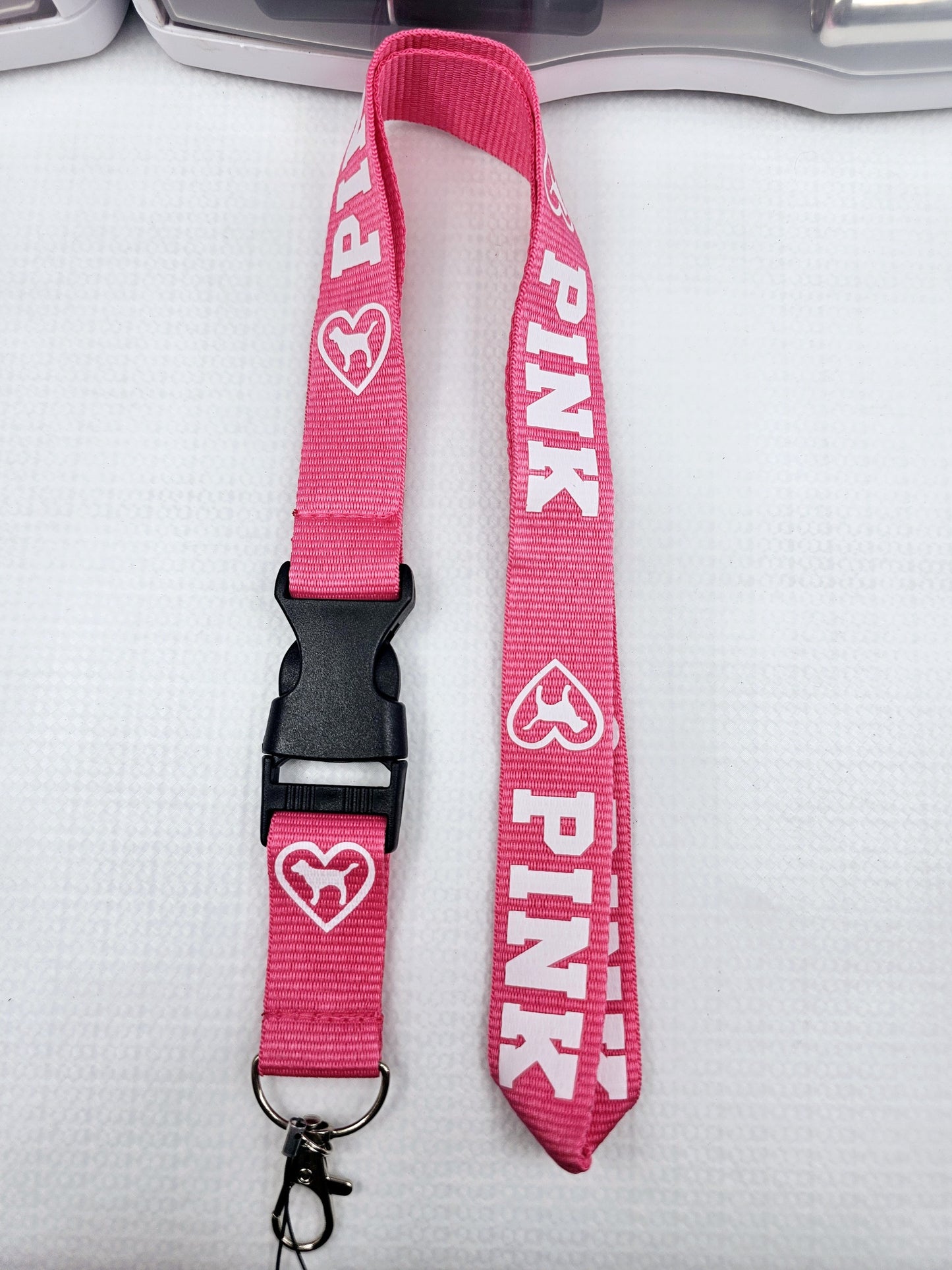 Love Pink Neck-Lanyards