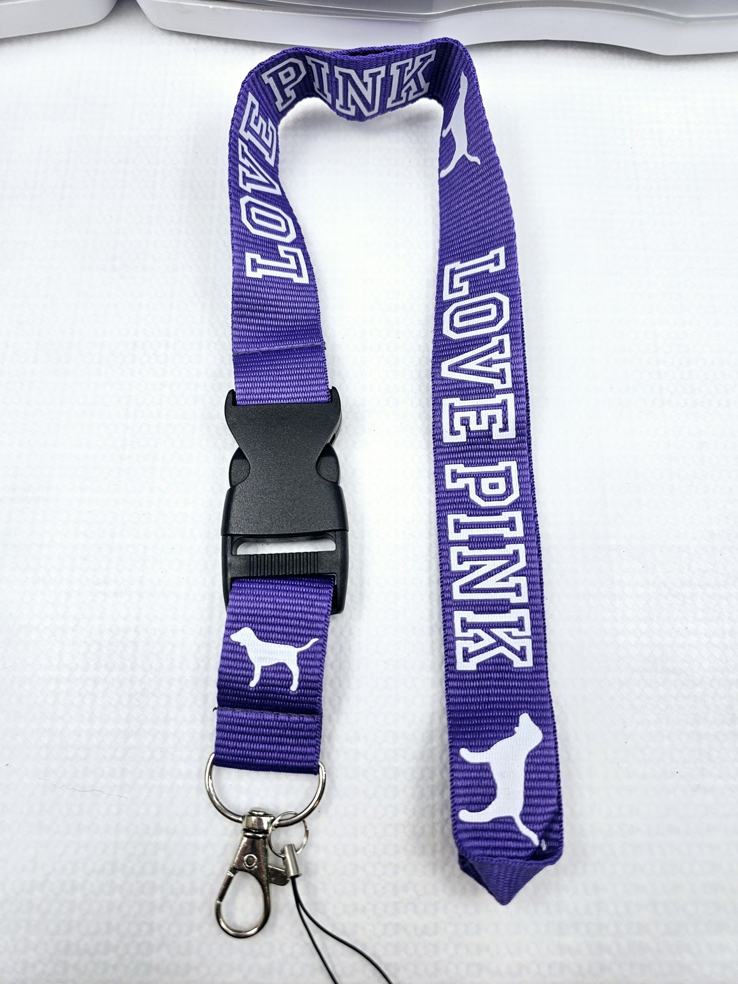 Love Pink Neck-Lanyards